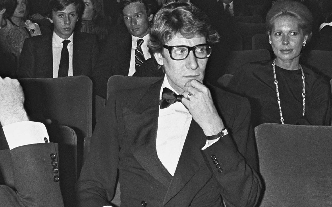 yves saint laurent short biography