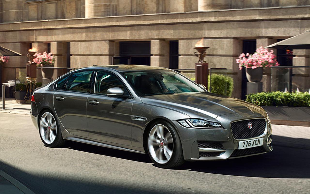 Jaguar XF - новый, страстный, красивый автомобиль